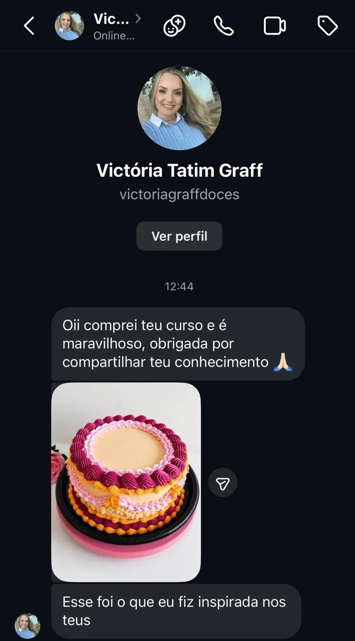Feedback de aluna 2